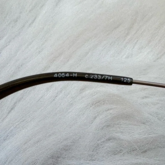 Authentic RARE vintage Chanel 4054 rimless gradient peachy orange sunglasses - Picture 8 of 8